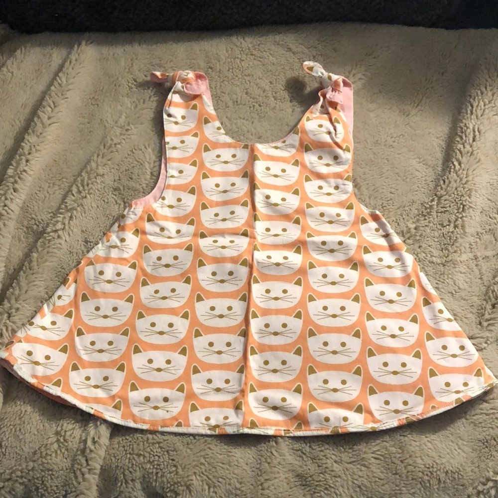 NWT Tadpole Creations Reversible Knot Dress, size 12-18 mo.
